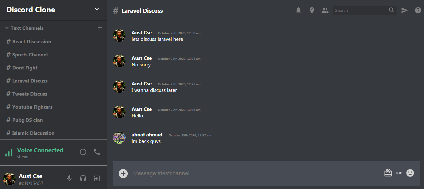 Discord Clone
